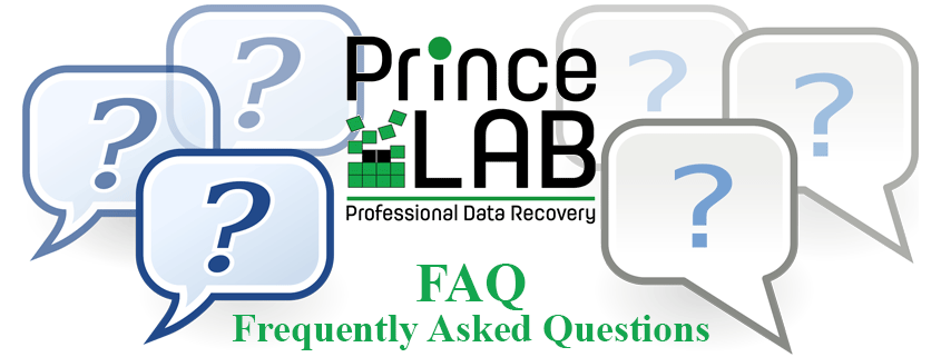 PRINCELAB SRL • Recupero Dati Professionale – Professional Data Recovery a Vicenza - FAQ Frequently Asked Questions - Domande Frequenti